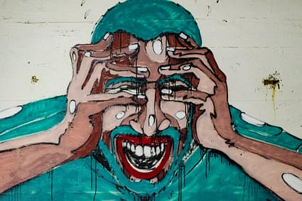painting of man