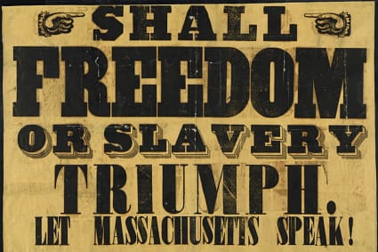 Shall freedom or slavery triumph