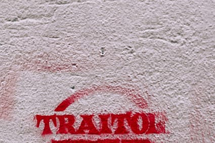 red Traitol Trump paint